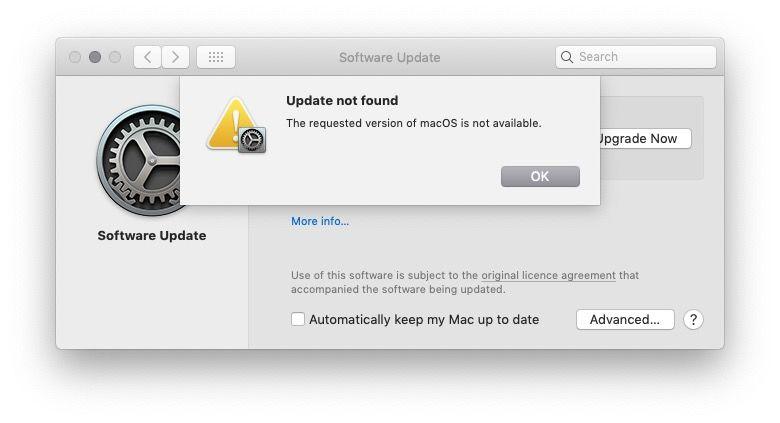 Software Update On Mac Wont Download